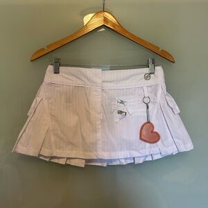 Adidas by Stella McCartney White Mini Skirt